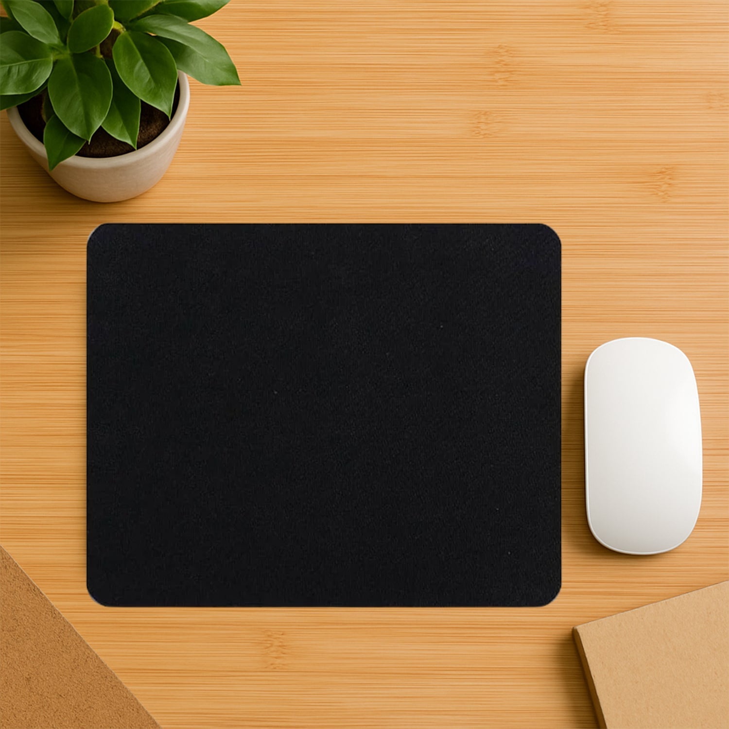 Simple Mouse Pad Used For Mouse While Using Computer.