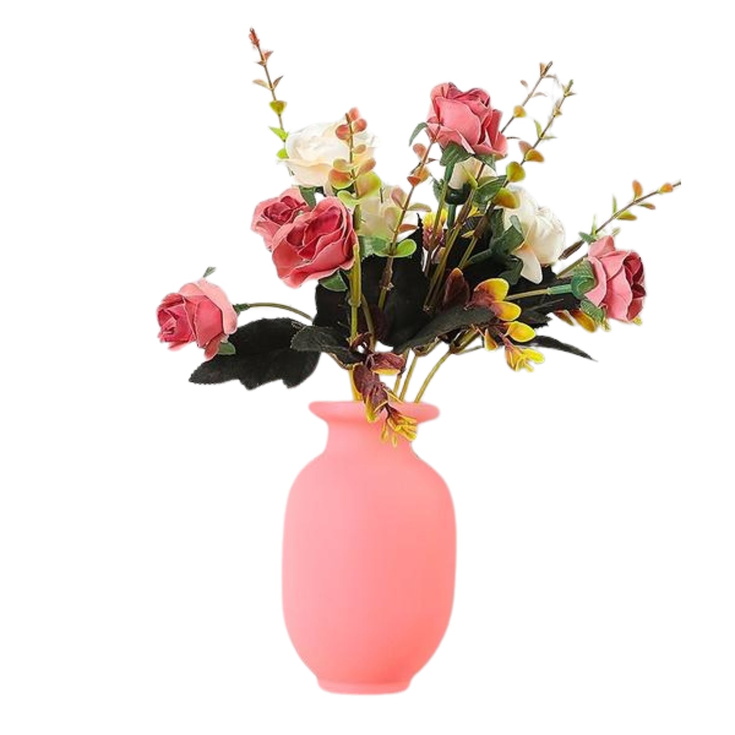 Wall Hanging Silicone Flower Pot Sticker Plant Rack for Decoration  (MultiColour)