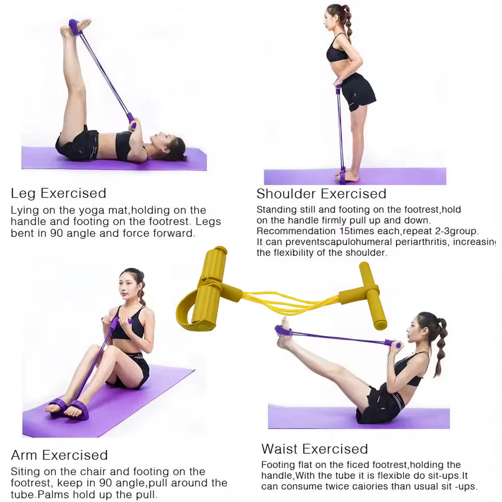 1342 Fitness Resistance Band – Strong Pull Rope for Strength Training & Body Building