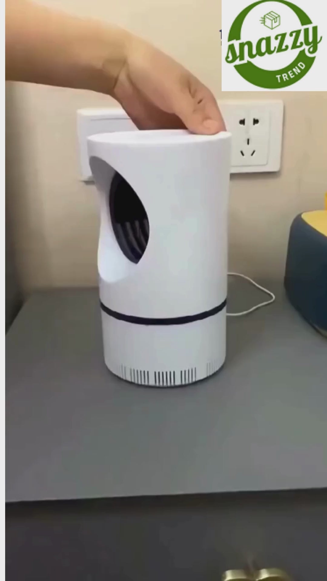 Eco-Friendly LED Electronic Mosquito Killer Lamp for Home – Electric Insect Zapper with Display Rack, Baby-Safe, Energy Efficient